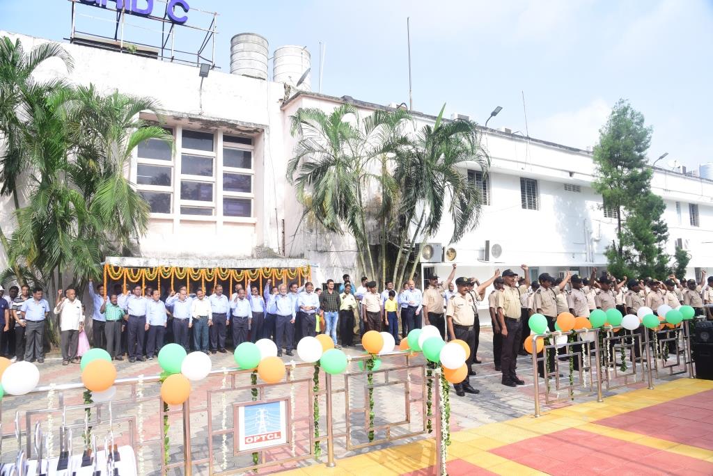 Independence day celebration at OPTCL
